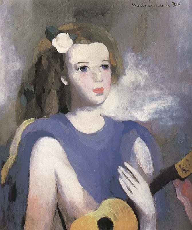Marie Laurencin The Girl take t he guitar China oil painting art